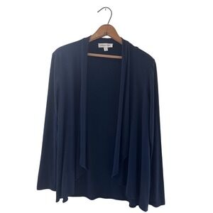 Amour‎ Vert Navy Waterfall Cardigan - Small